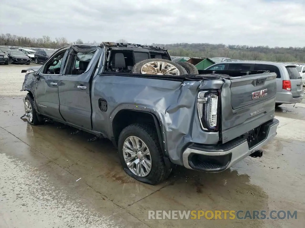 2 Фотография поврежденного автомобиля 3GTU9DED3MG483415 GMC SIERRA 2021