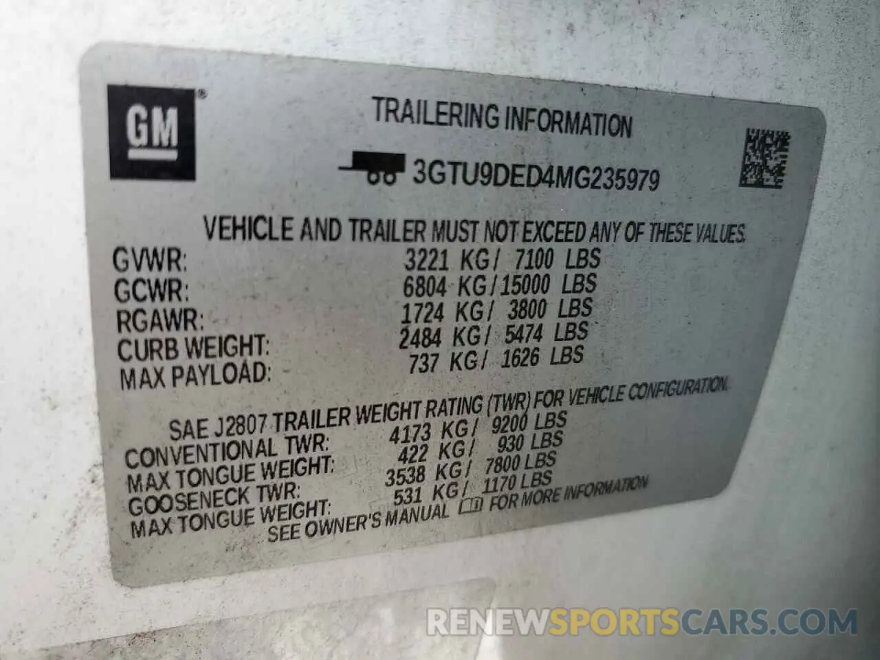 13 Фотография поврежденного автомобиля 3GTU9DED4MG235979 GMC SIERRA 2021