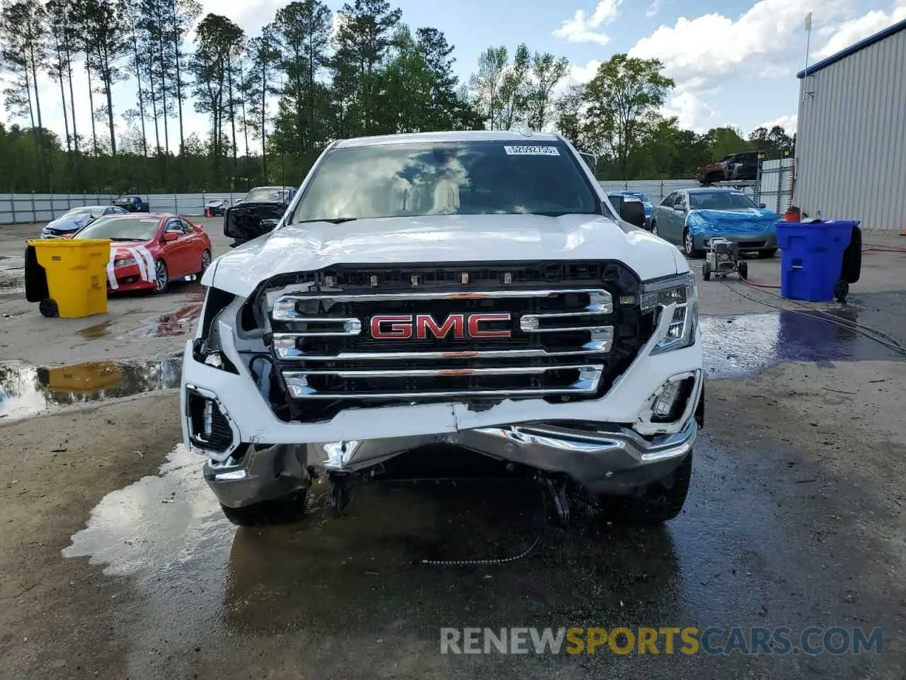 5 Фотография поврежденного автомобиля 3GTU9DED4MG235979 GMC SIERRA 2021