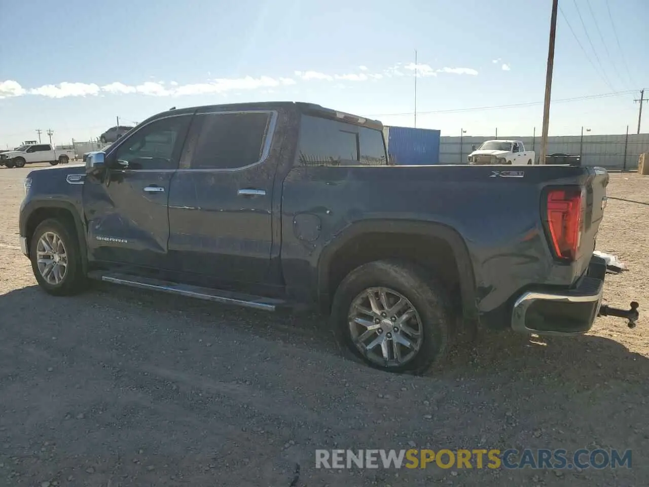 2 Photograph of a damaged car 3GTU9DED5MG124860 GMC SIERRA 2021
