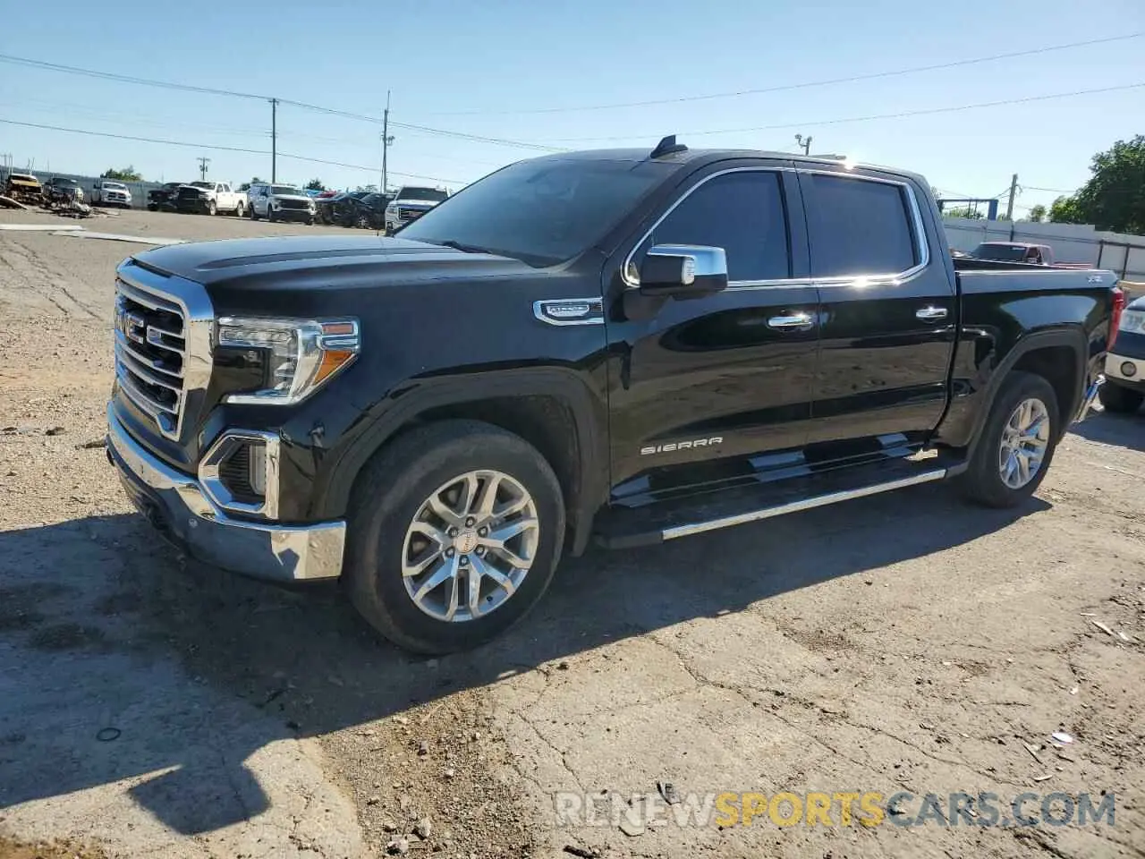 1 Photograph of a damaged car 3GTU9DED6MG176174 GMC SIERRA 2021