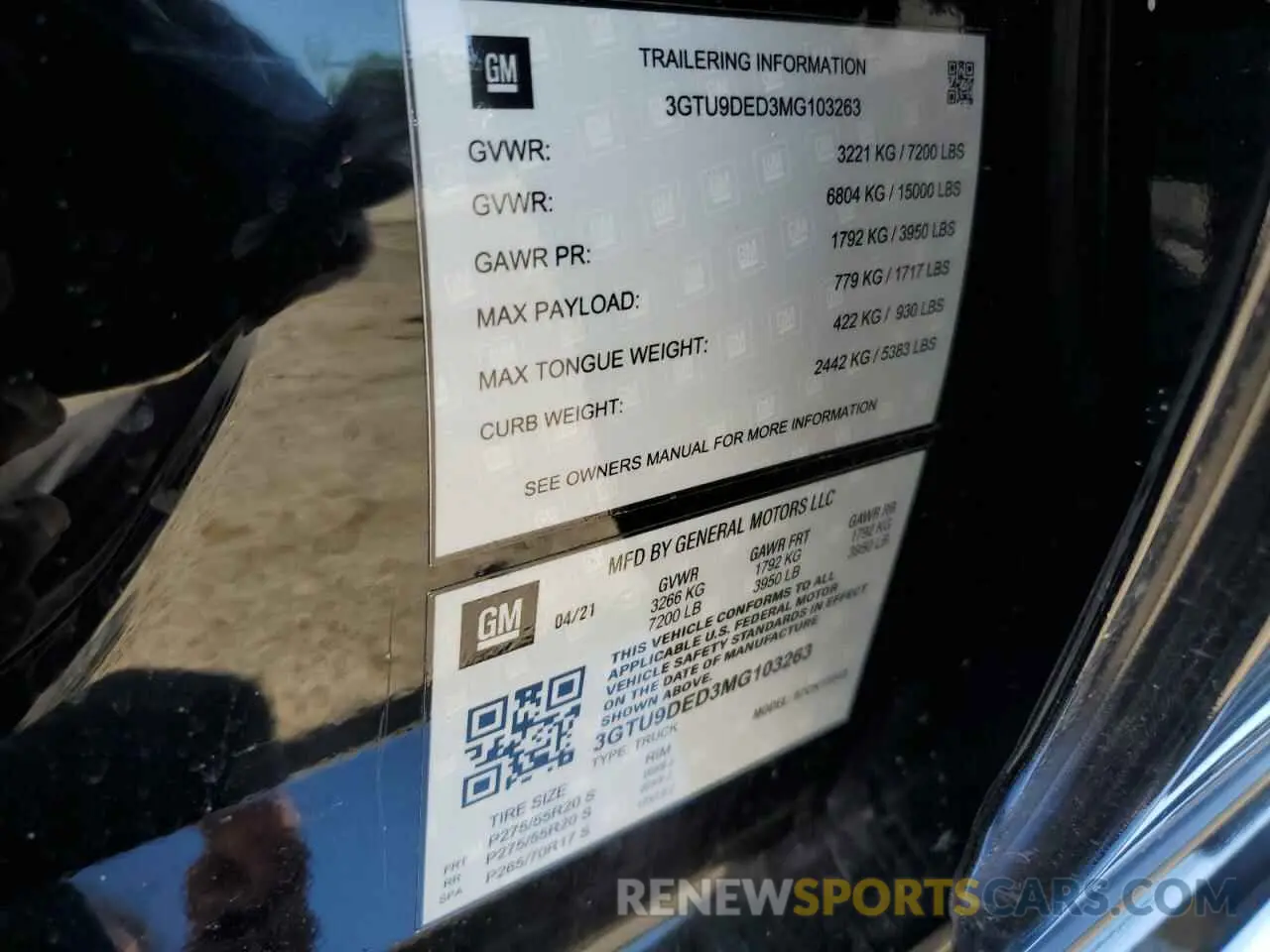 12 Photograph of a damaged car 3GTU9DED6MG176174 GMC SIERRA 2021