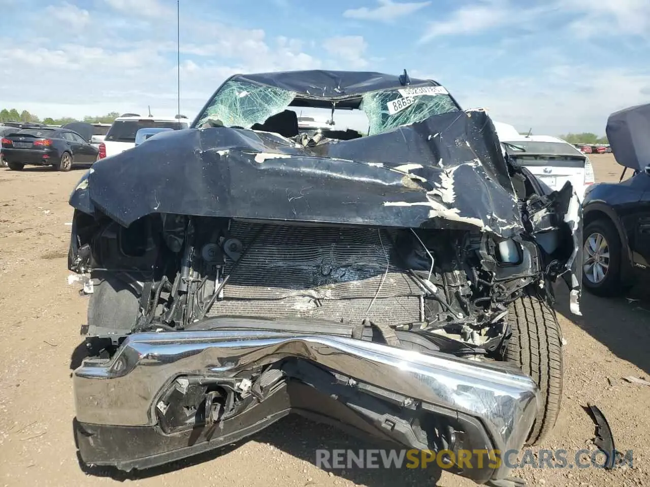 5 Photograph of a damaged car 3GTU9DED8MG435117 GMC SIERRA 2021