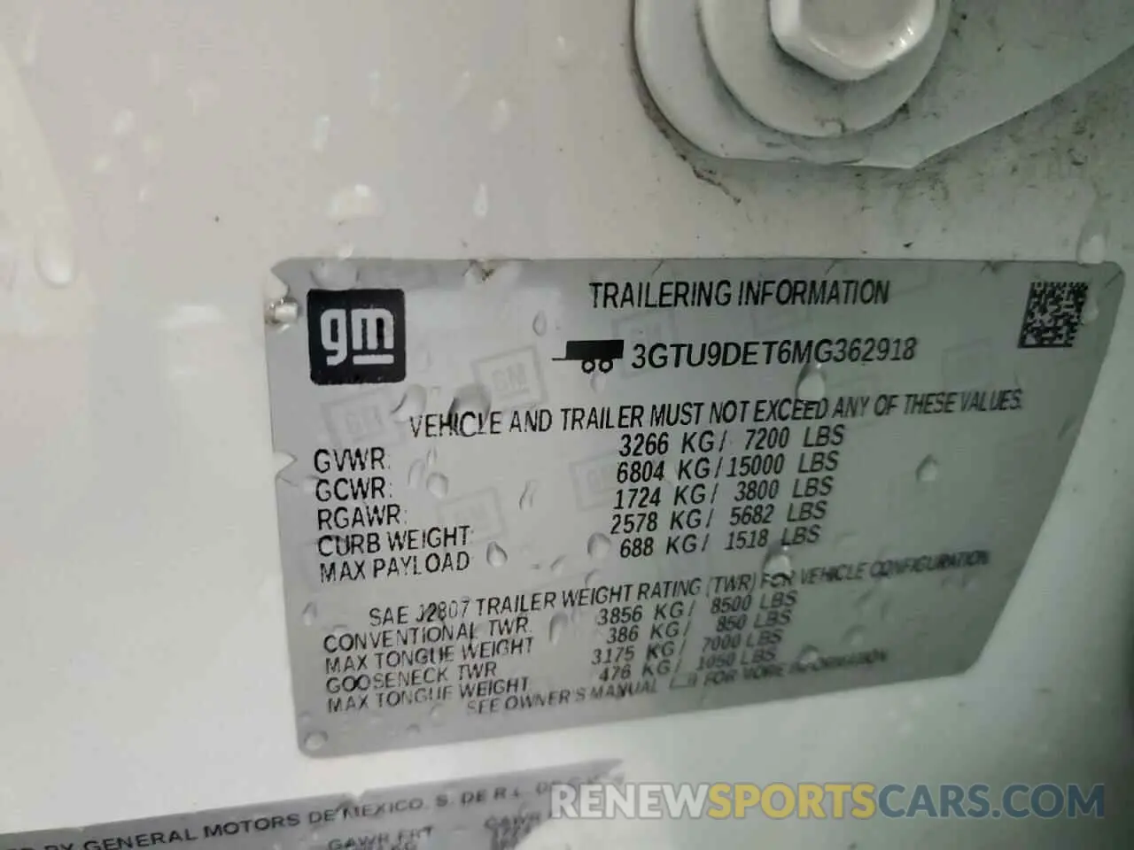 12 Фотография поврежденного автомобиля 3GTU9DET6MG362918 GMC SIERRA 2021