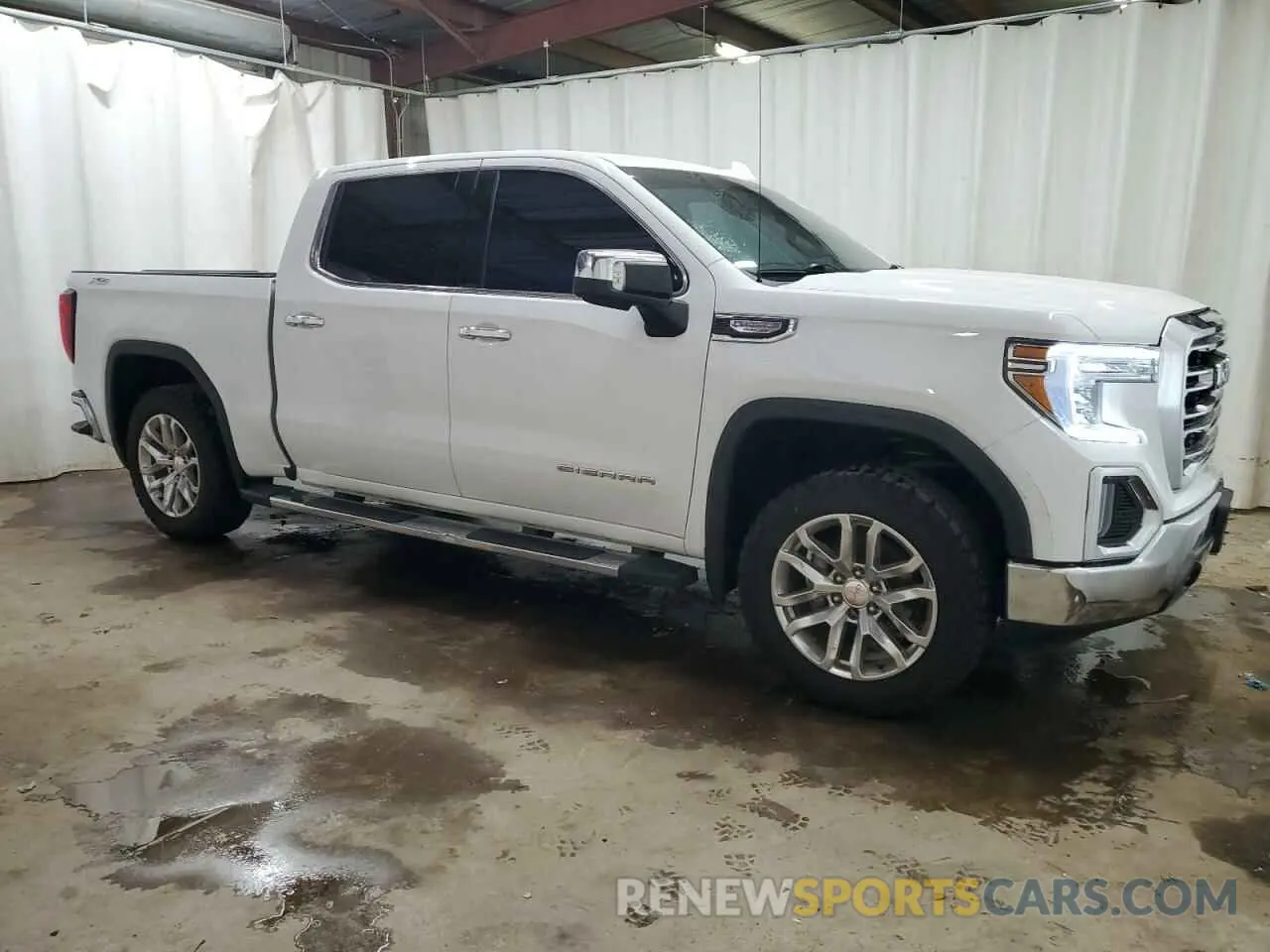 4 Фотография поврежденного автомобиля 3GTU9DET6MG362918 GMC SIERRA 2021