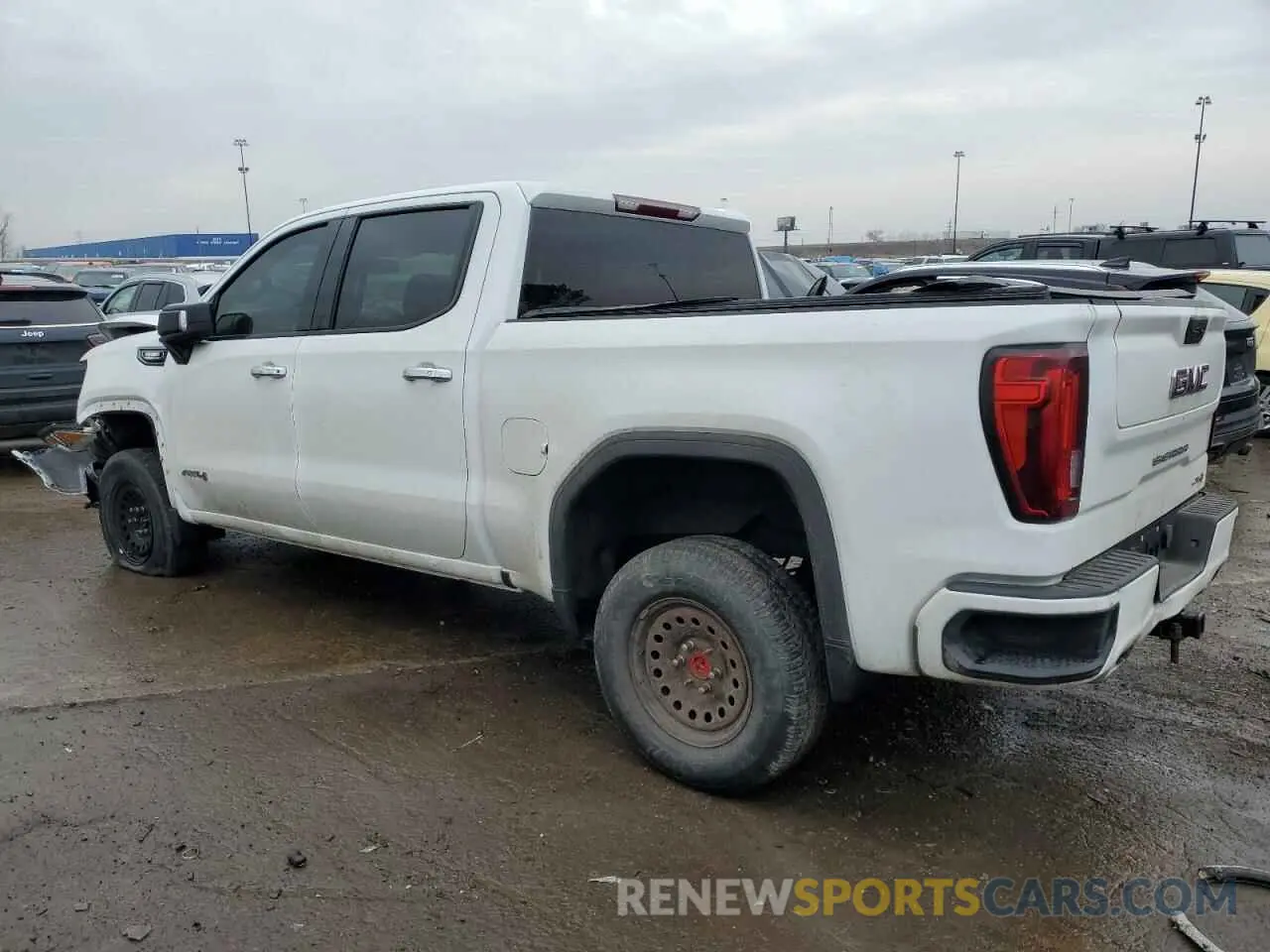 2 Фотография поврежденного автомобиля 3GTU9EET0MG445931 GMC SIERRA 2021