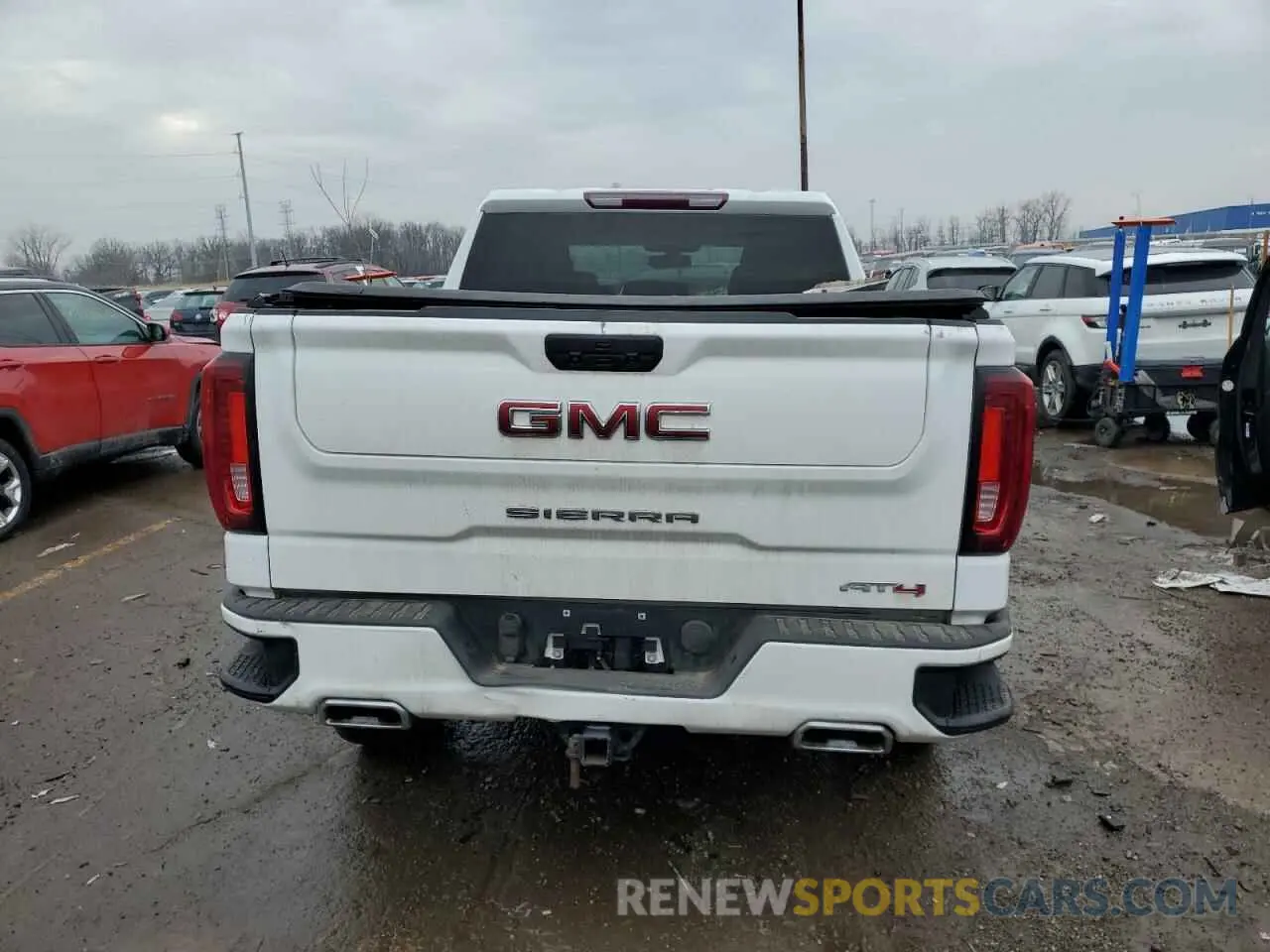 6 Фотография поврежденного автомобиля 3GTU9EET0MG445931 GMC SIERRA 2021