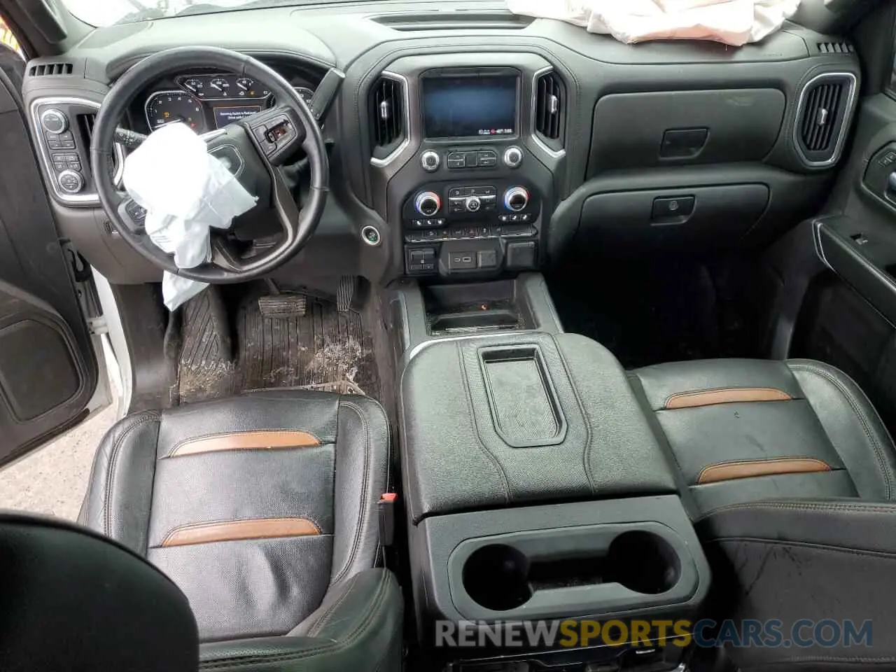 8 Фотография поврежденного автомобиля 3GTU9EET0MG445931 GMC SIERRA 2021