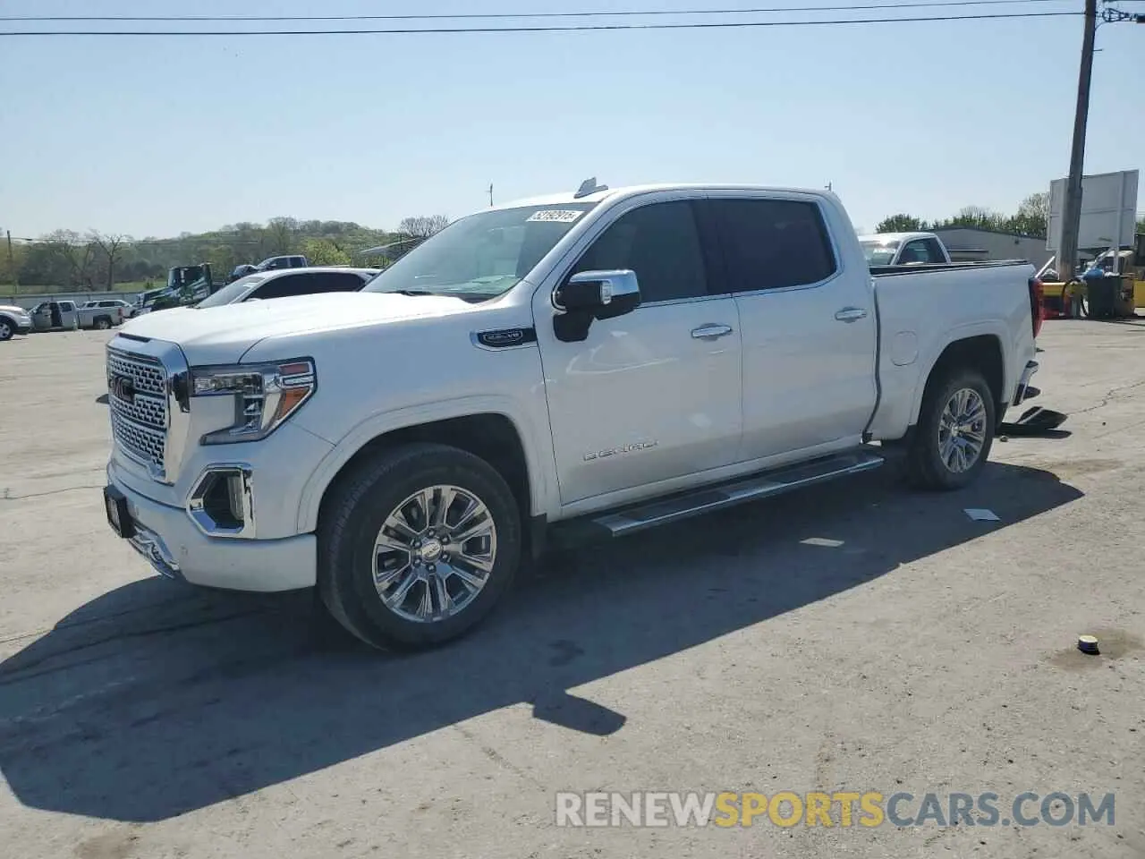 1 Photograph of a damaged car 3GTU9FED2MG480498 GMC SIERRA 2021