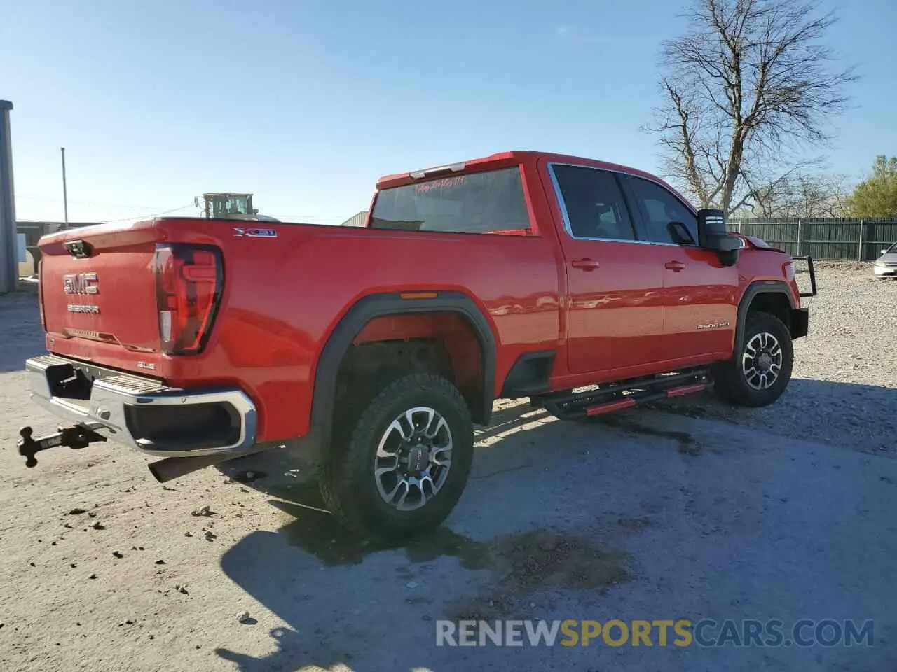 3 Photograph of a damaged car 1GT49ME78NF223380 GMC SIERRA 2022