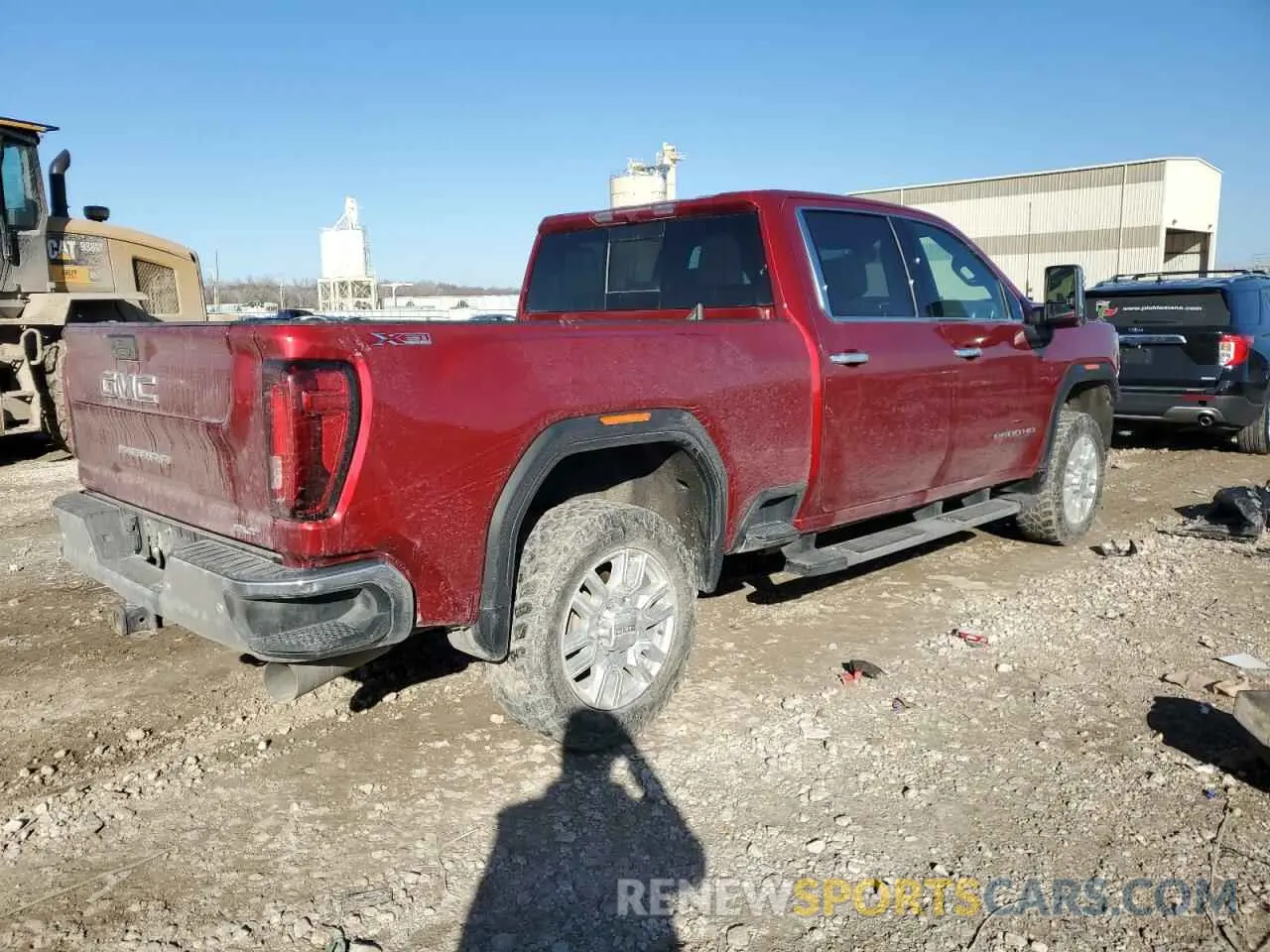 3 Photograph of a damaged car 1GT49NEYXNF311264 GMC SIERRA 2022