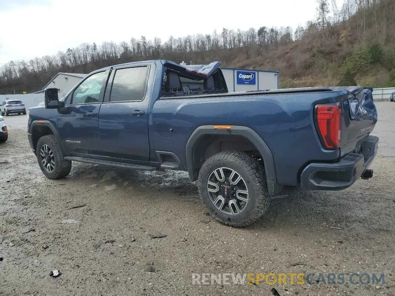 2 Photograph of a damaged car 1GT49PE71NF295653 GMC SIERRA 2022