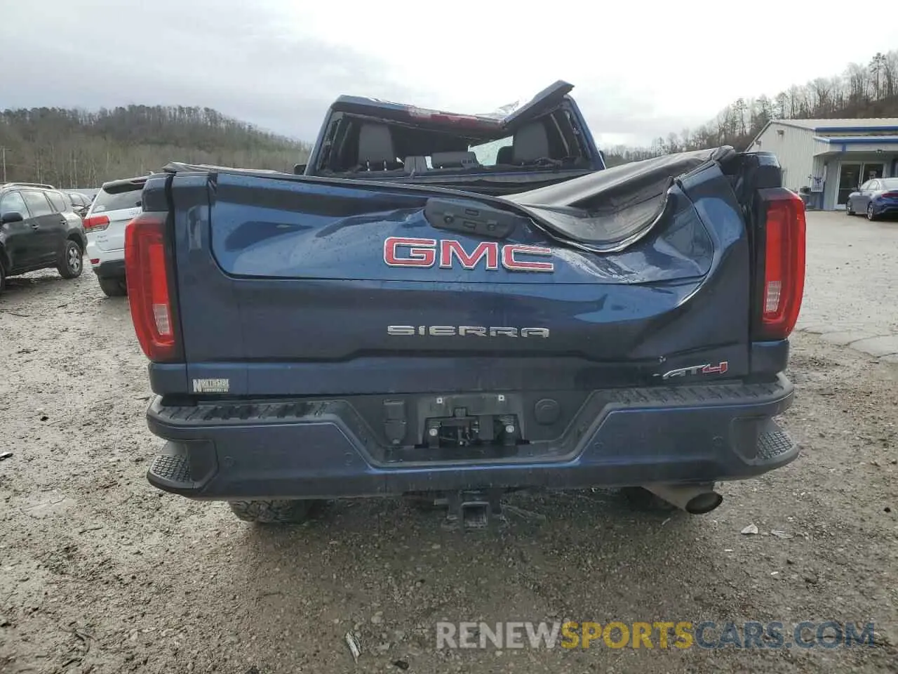 6 Photograph of a damaged car 1GT49PE71NF295653 GMC SIERRA 2022