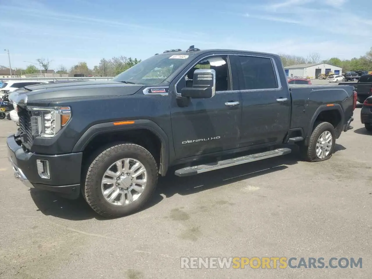 1 Photograph of a damaged car 1GT49REY0NF180840 GMC SIERRA 2022