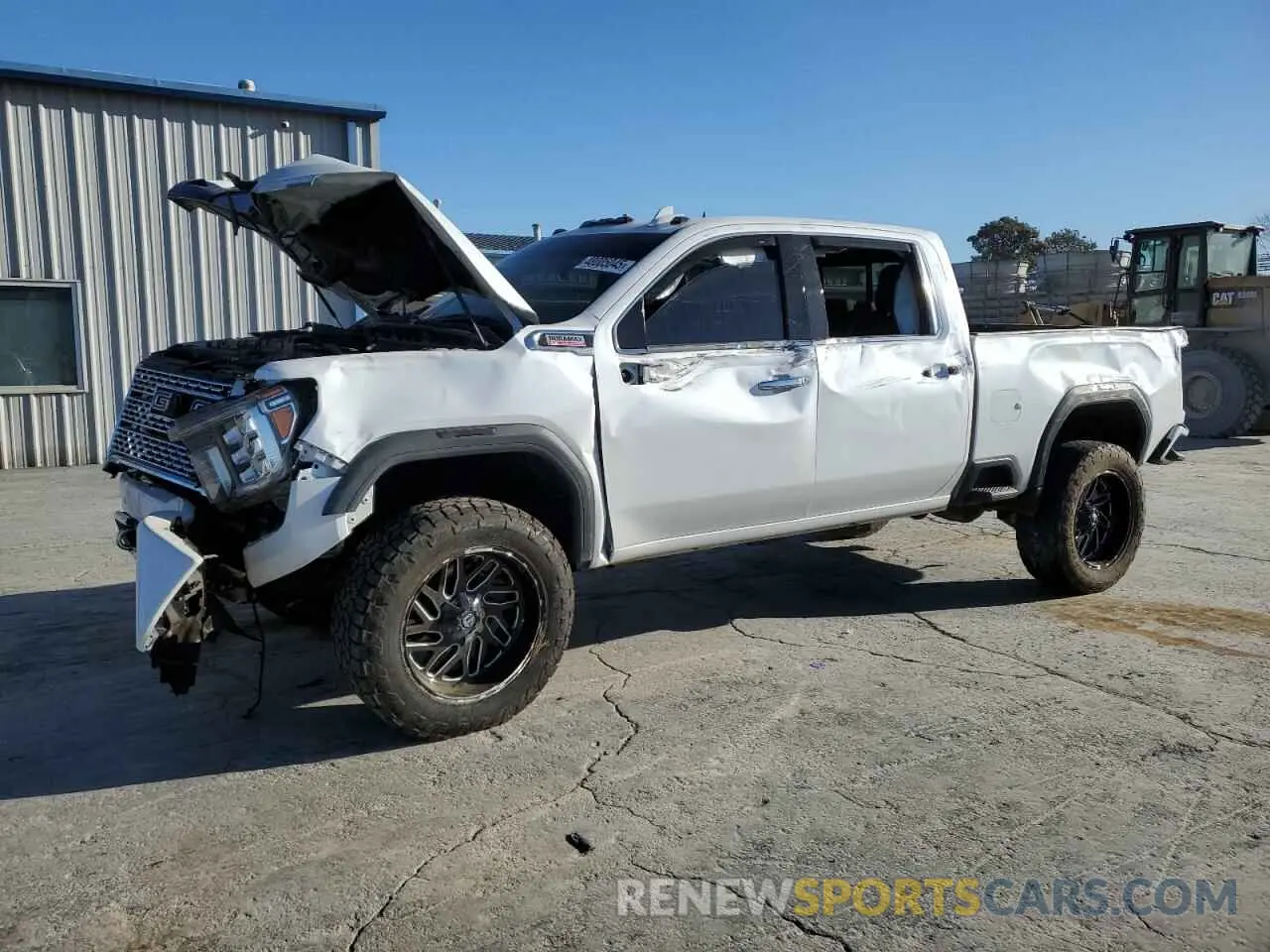 1 Photograph of a damaged car 1GT49REY0NF289329 GMC SIERRA 2022
