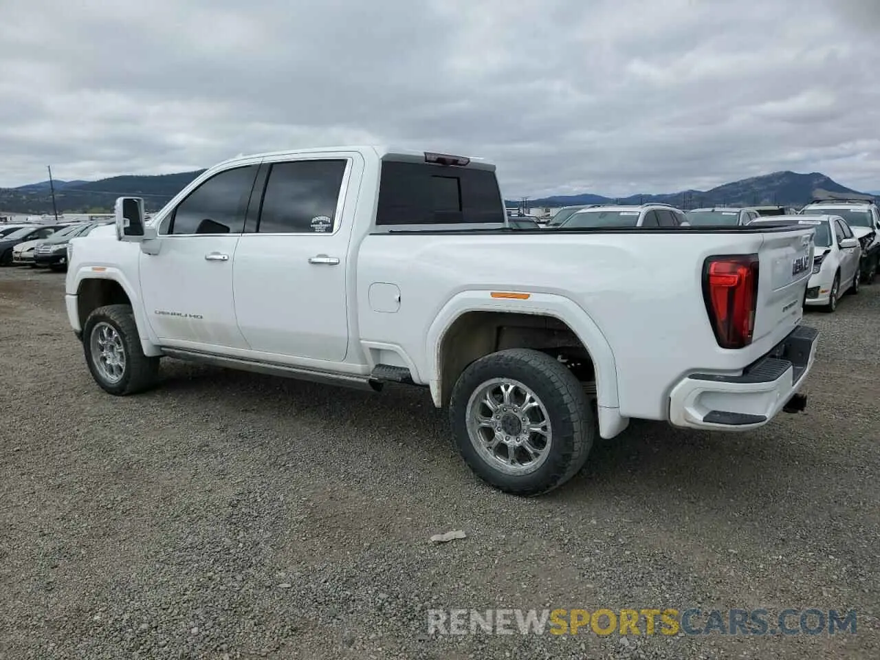 2 Photograph of a damaged car 1GT49REY2NF151548 GMC SIERRA 2022