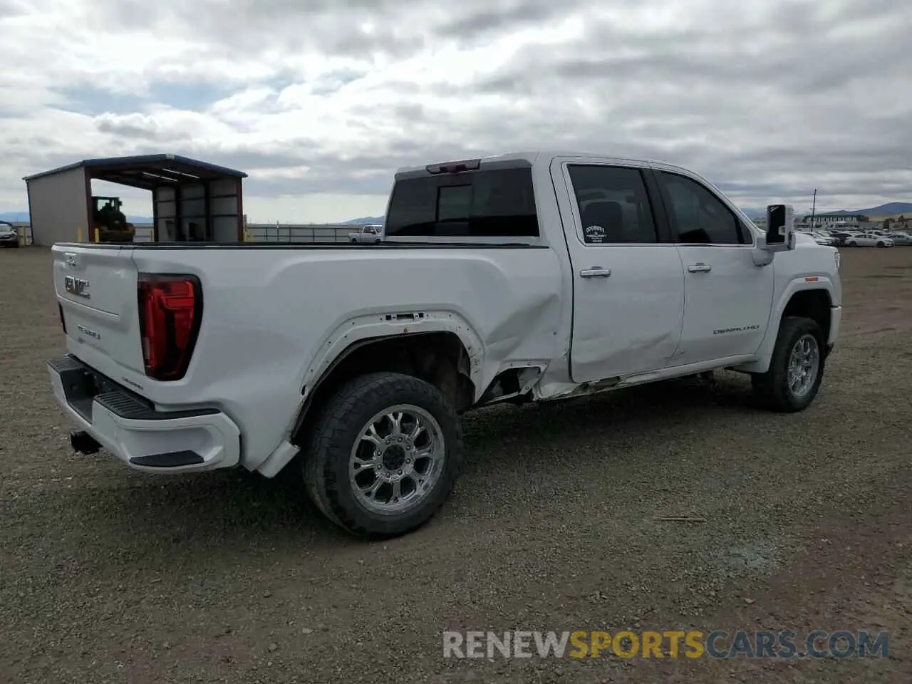 3 Photograph of a damaged car 1GT49REY2NF151548 GMC SIERRA 2022