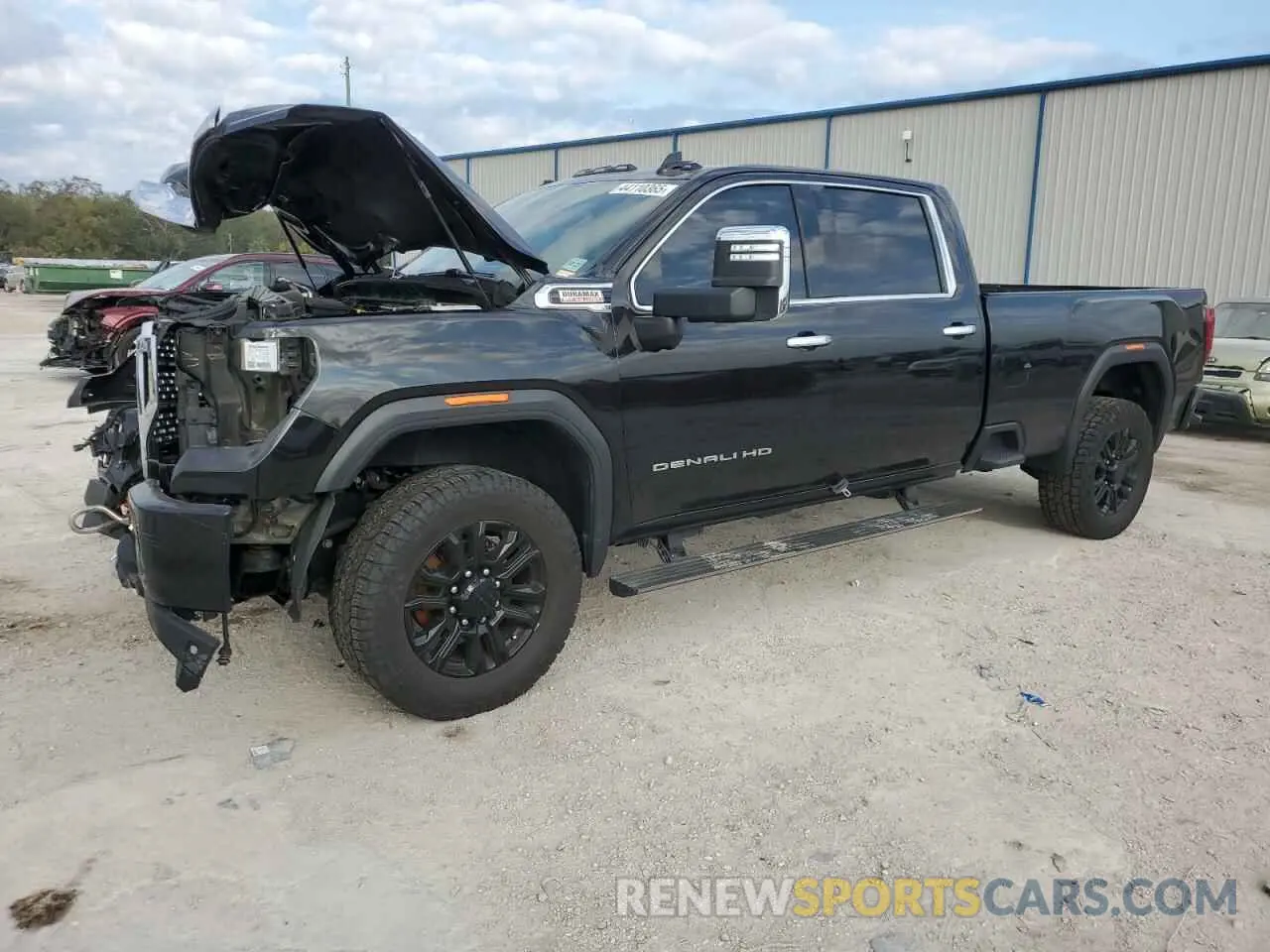 1 Фотография поврежденного автомобиля 1GT49REY3NF362807 GMC SIERRA 2022