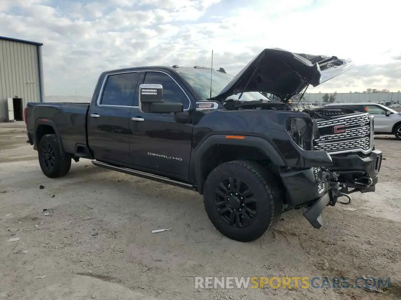 4 Фотография поврежденного автомобиля 1GT49REY3NF362807 GMC SIERRA 2022