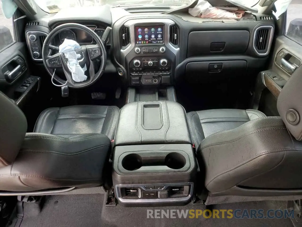 8 Фотография поврежденного автомобиля 1GT49REY3NF362807 GMC SIERRA 2022