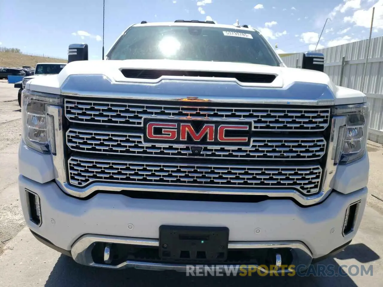 5 Photograph of a damaged car 1GT49REY4NF206467 GMC SIERRA 2022