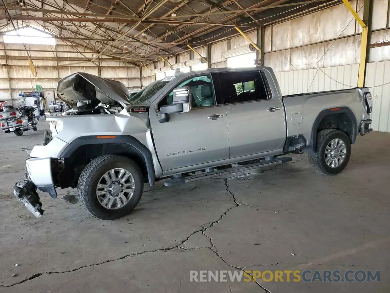 1 Фотография поврежденного автомобиля 1GT49REY6NF333074 GMC SIERRA 2022