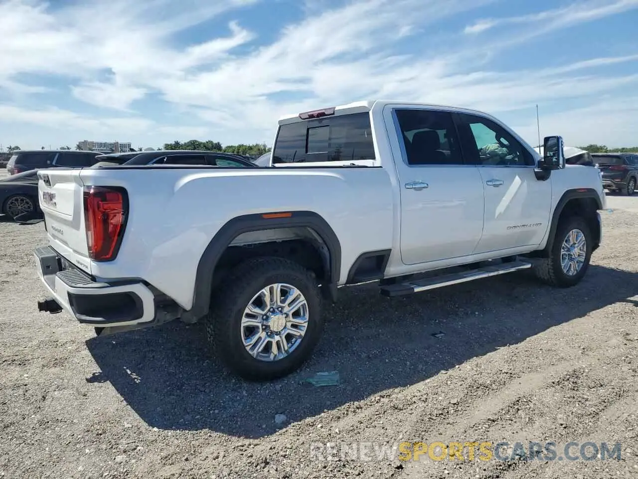 3 Photograph of a damaged car 1GT49REY8NF297548 GMC SIERRA 2022