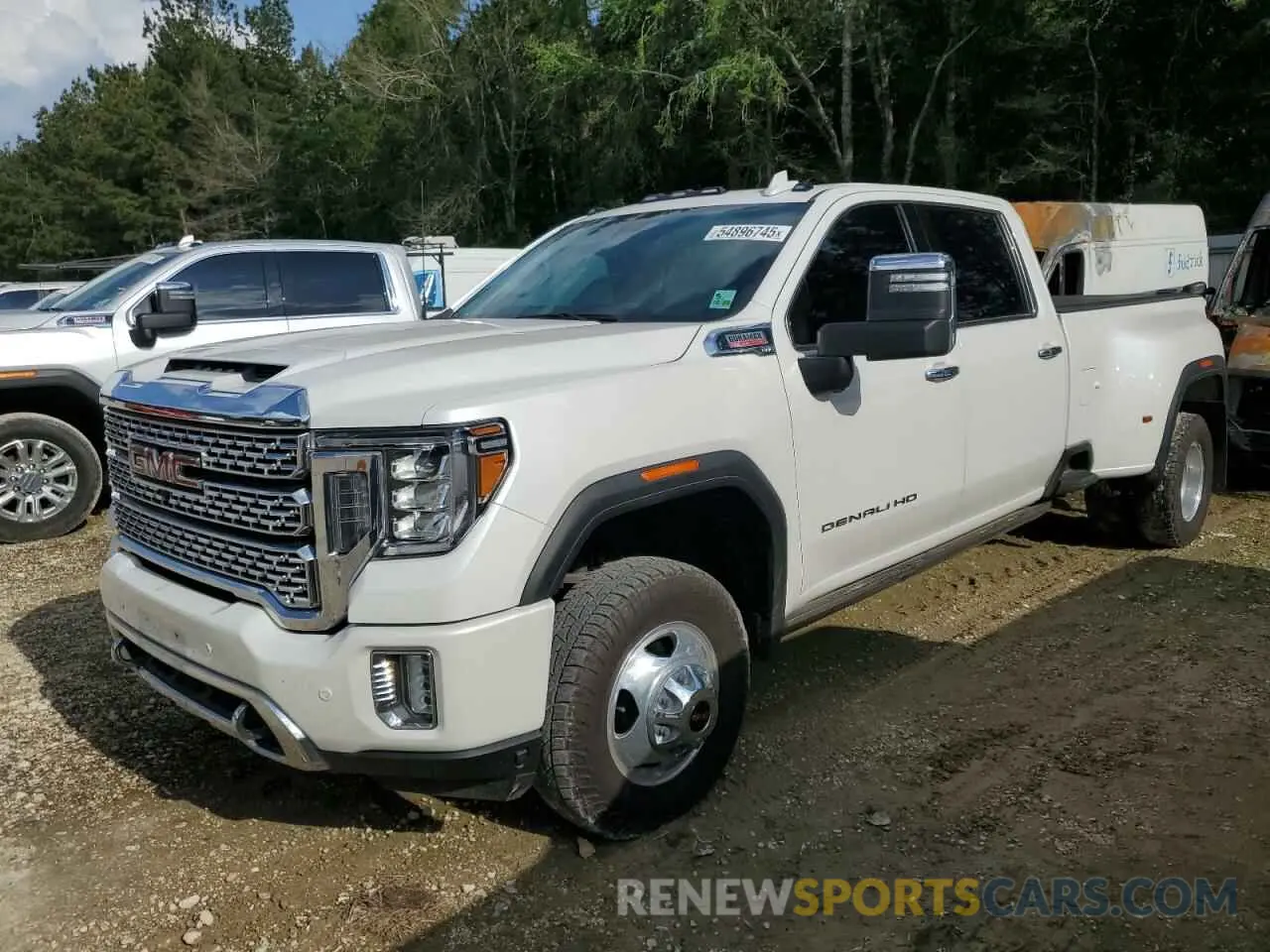 1 Photograph of a damaged car 1GT49WEY0NF312624 GMC SIERRA 2022