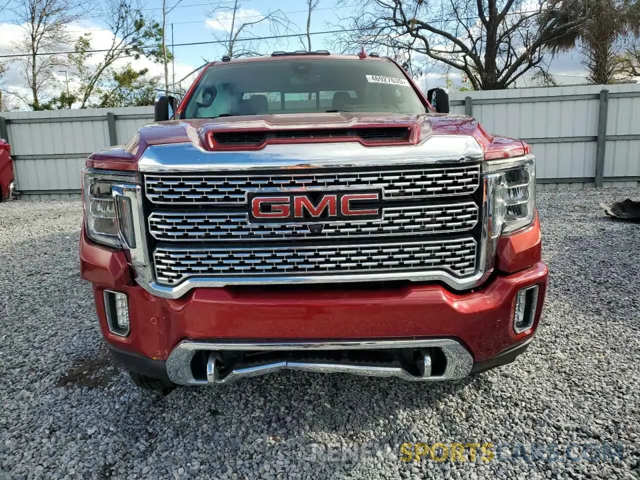 5 Photograph of a damaged car 1GT49WEY2NF137602 GMC SIERRA 2022
