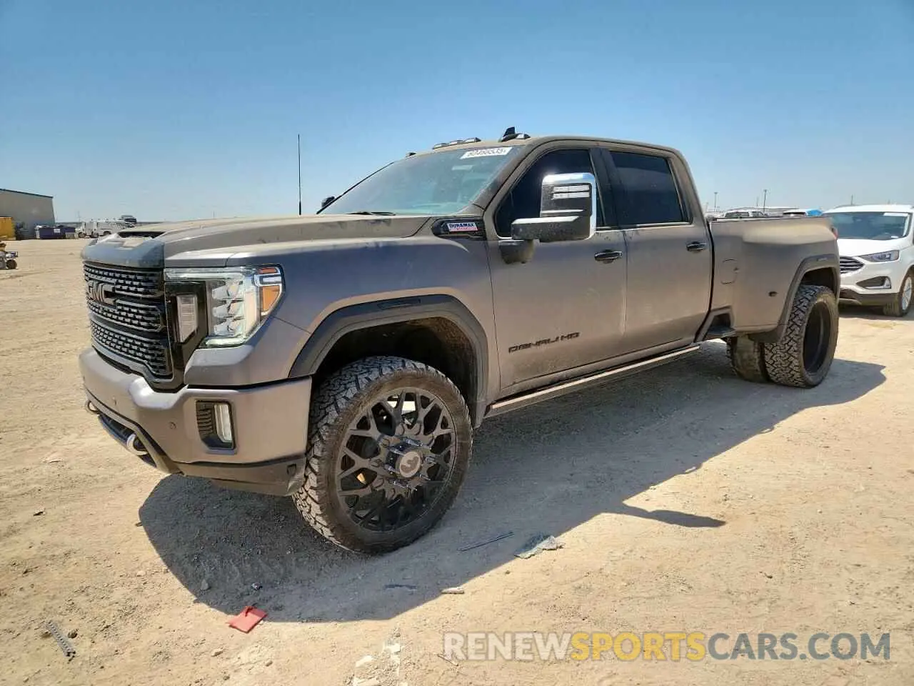 1 Photograph of a damaged car 1GT49WEY3NF307188 GMC SIERRA 2022