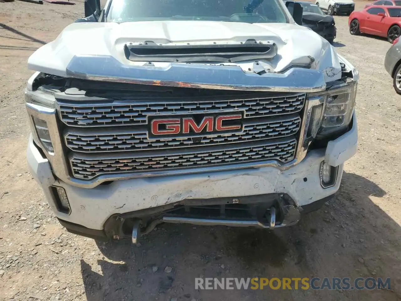 11 Фотография поврежденного автомобиля 1GT49WEY7NF148093 GMC SIERRA 2022