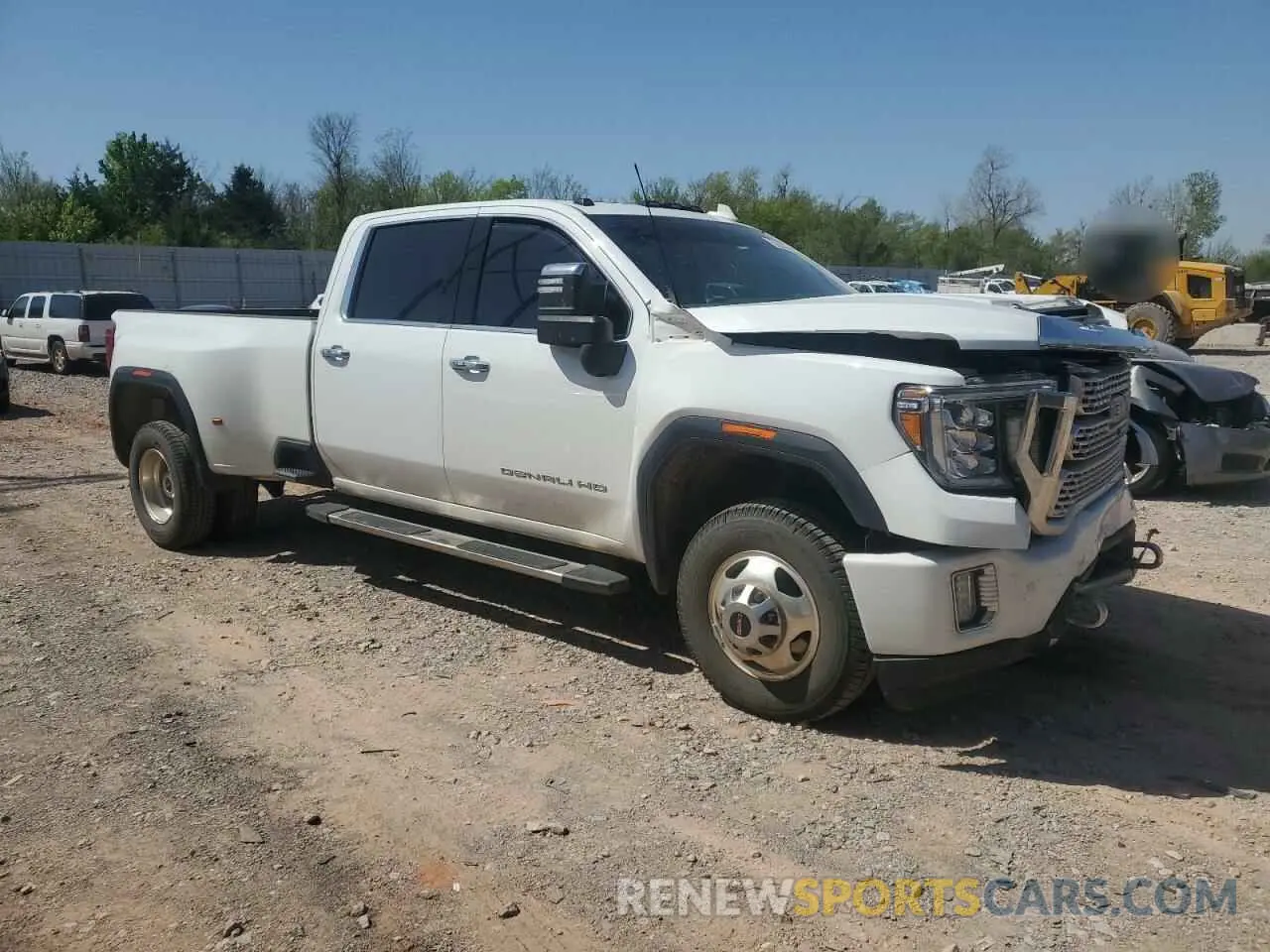 4 Фотография поврежденного автомобиля 1GT49WEY7NF148093 GMC SIERRA 2022