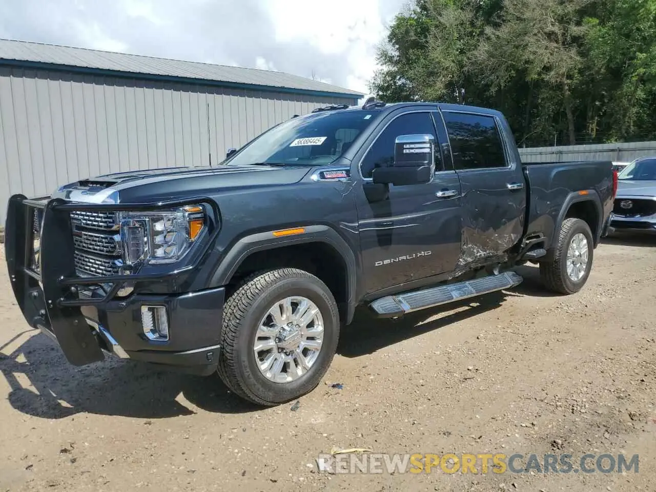 1 Photograph of a damaged car 1GT49WEY9NF265772 GMC SIERRA 2022