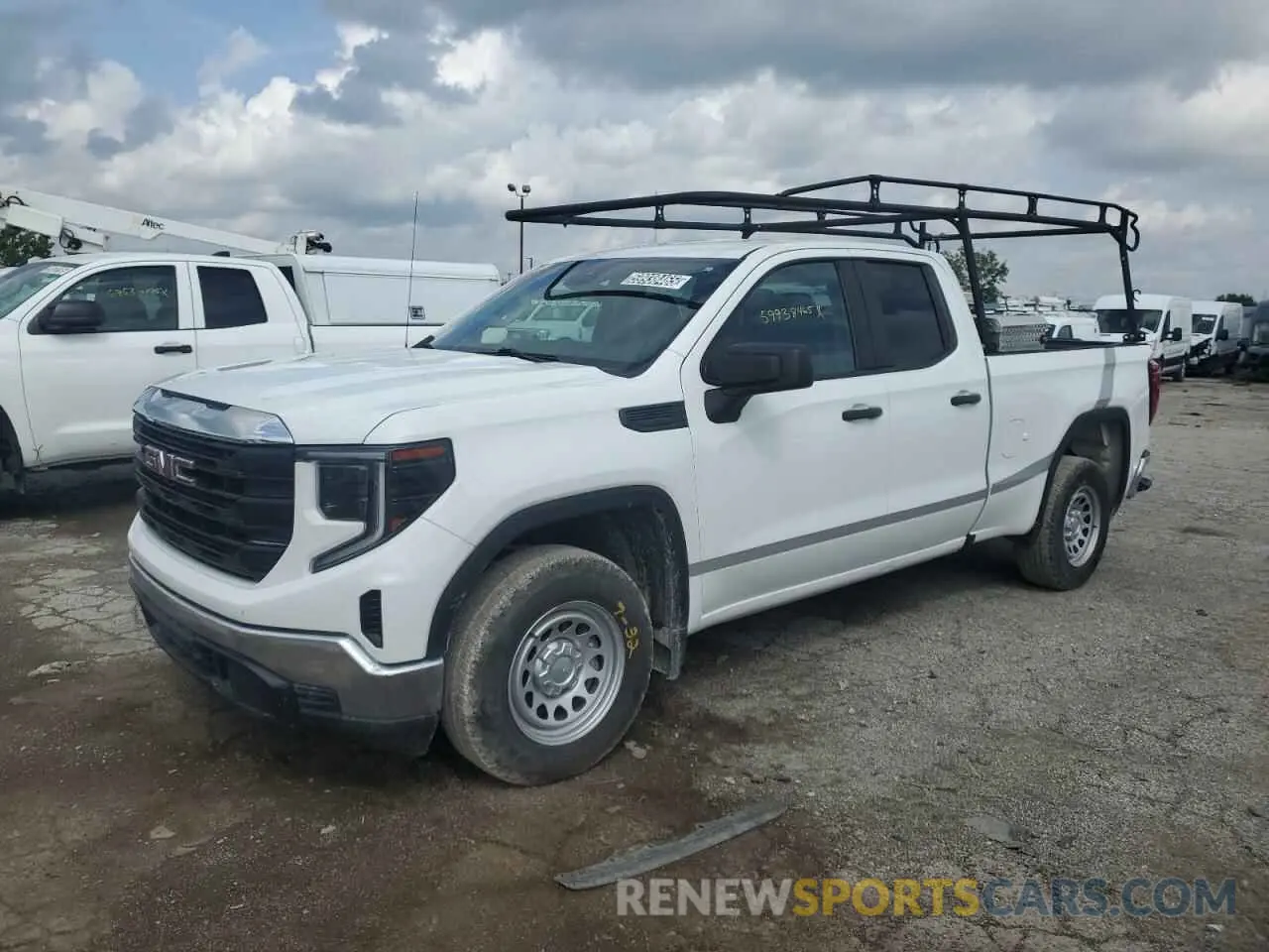 1 Photograph of a damaged car 1GTRHAEK4NZ544455 GMC SIERRA 2022