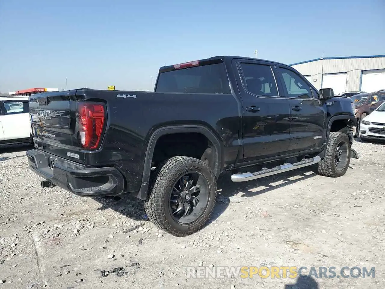 3 Фотография поврежденного автомобиля 1GTU9CED0NZ133543 GMC SIERRA 2022