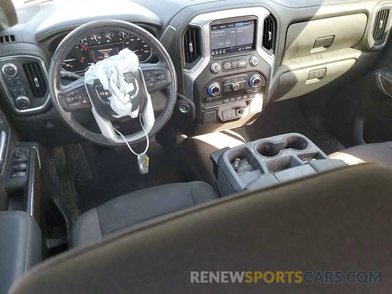 8 Фотография поврежденного автомобиля 1GTU9CED0NZ133543 GMC SIERRA 2022