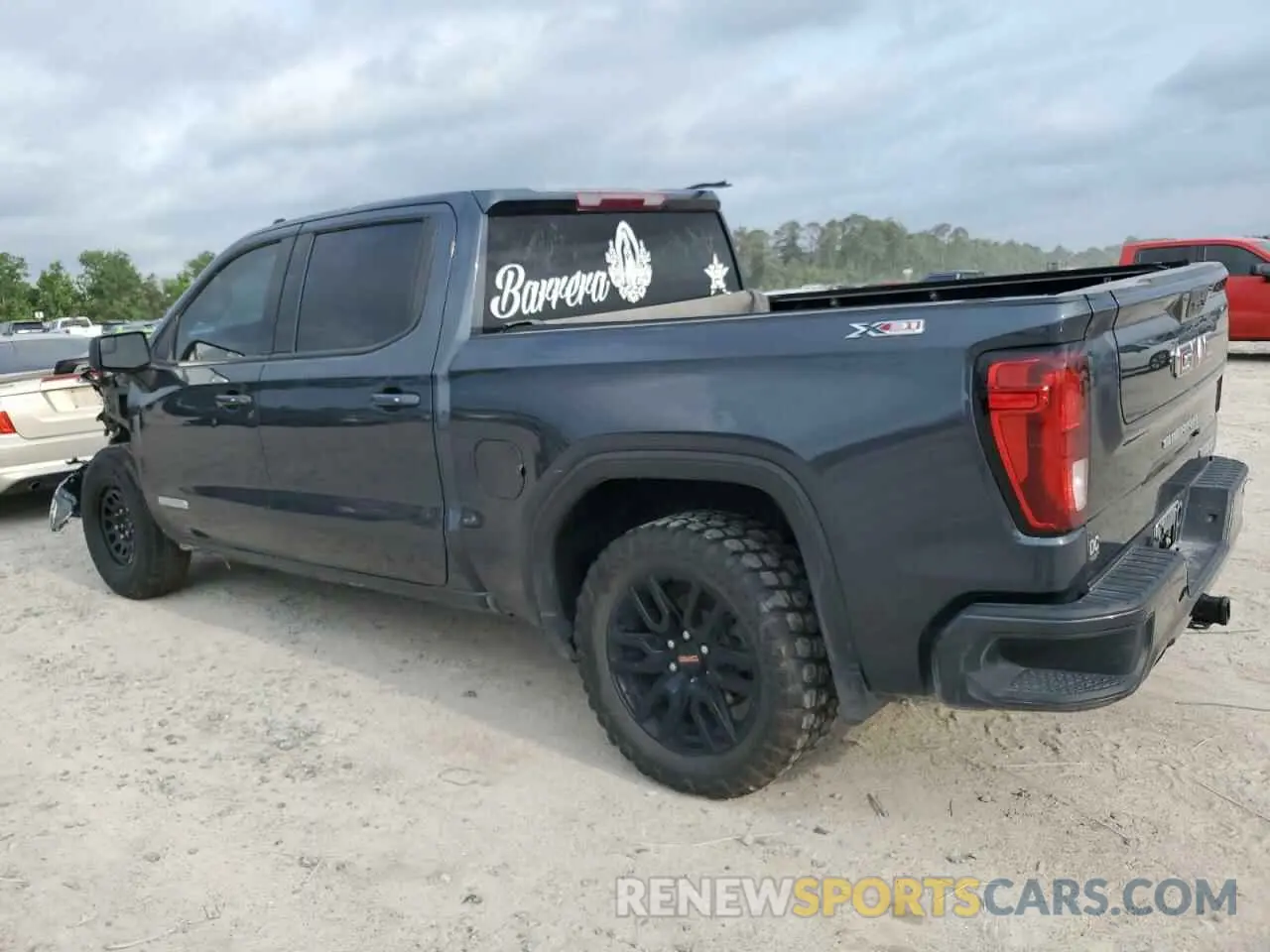 2 Photograph of a damaged car 1GTU9CED1NZ201381 GMC SIERRA 2022