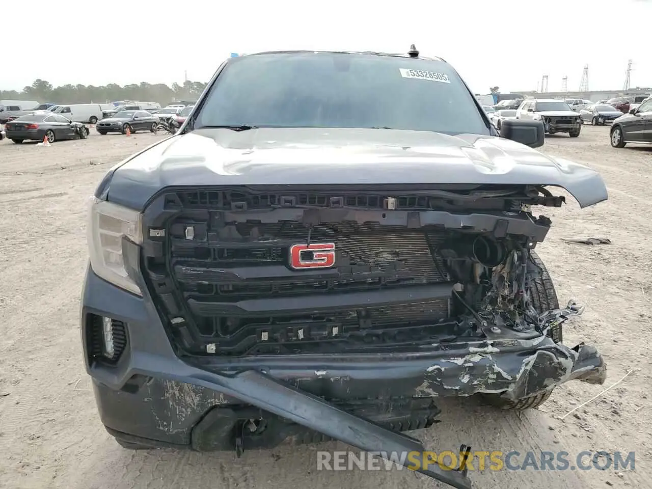 5 Photograph of a damaged car 1GTU9CED1NZ201381 GMC SIERRA 2022