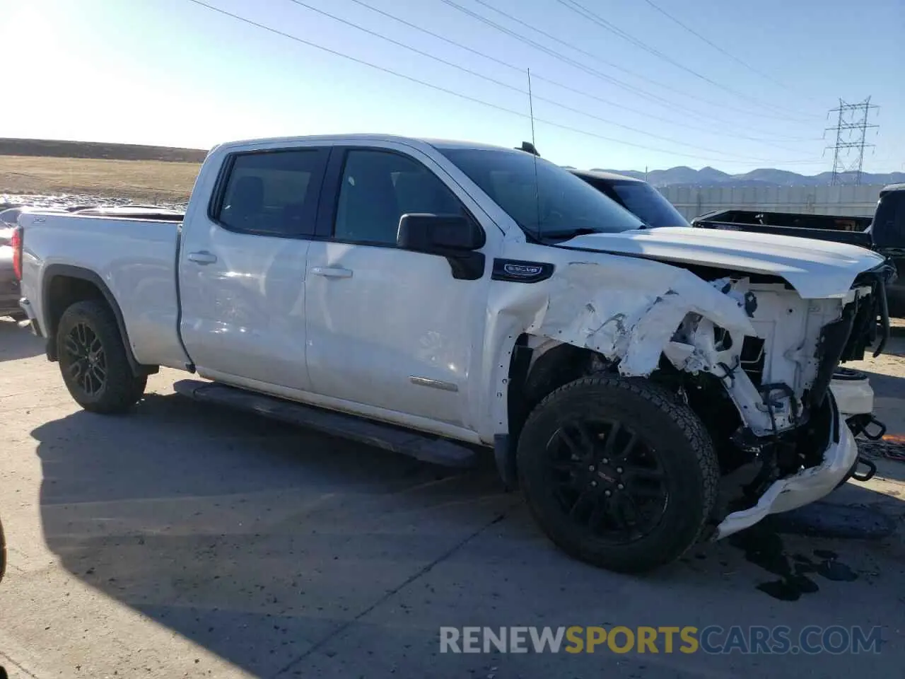 4 Photograph of a damaged car 1GTU9CED6NZ109084 GMC SIERRA 2022