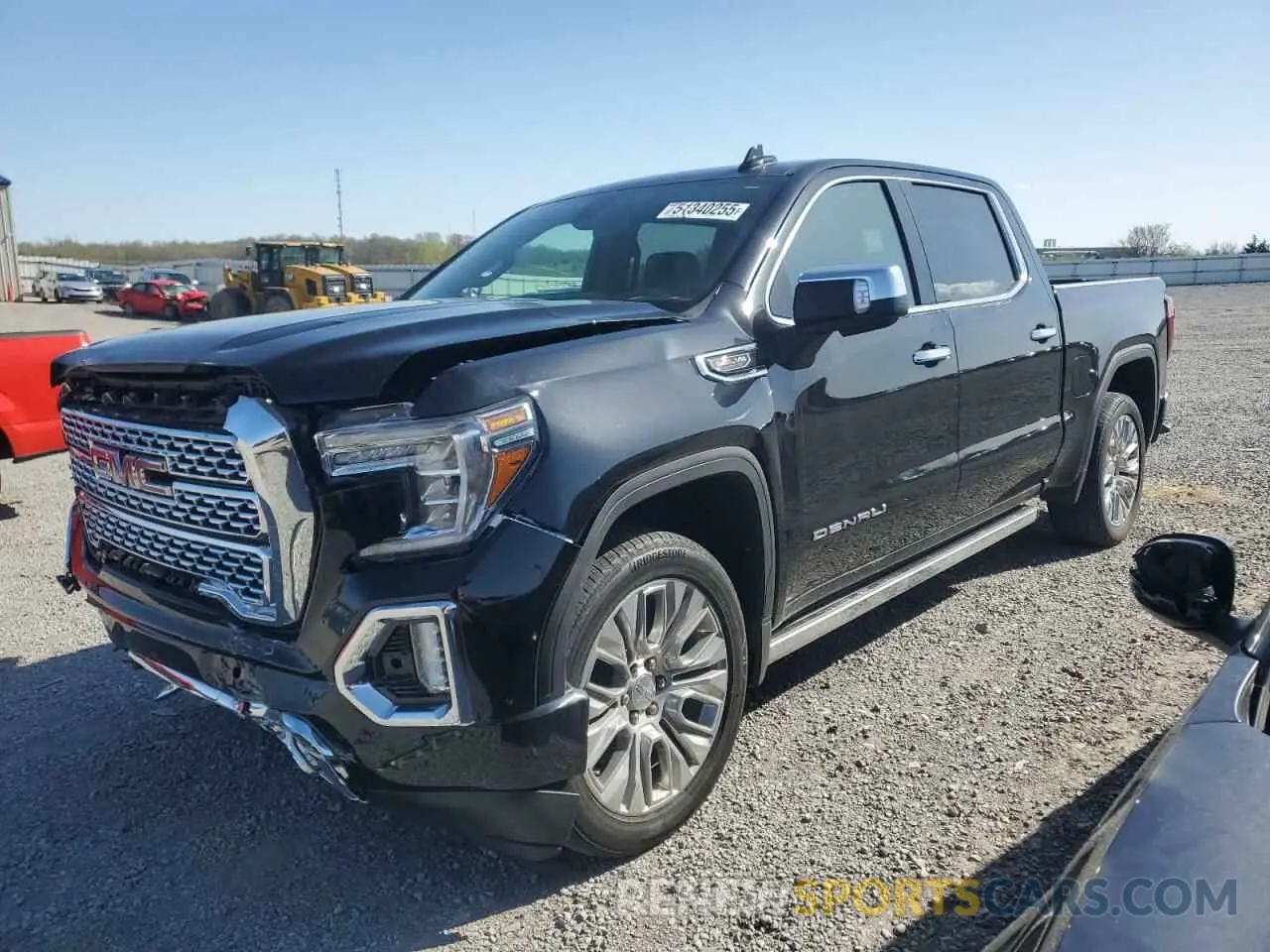 1 Photograph of a damaged car 1GTU9FEL2NZ234267 GMC SIERRA 2022