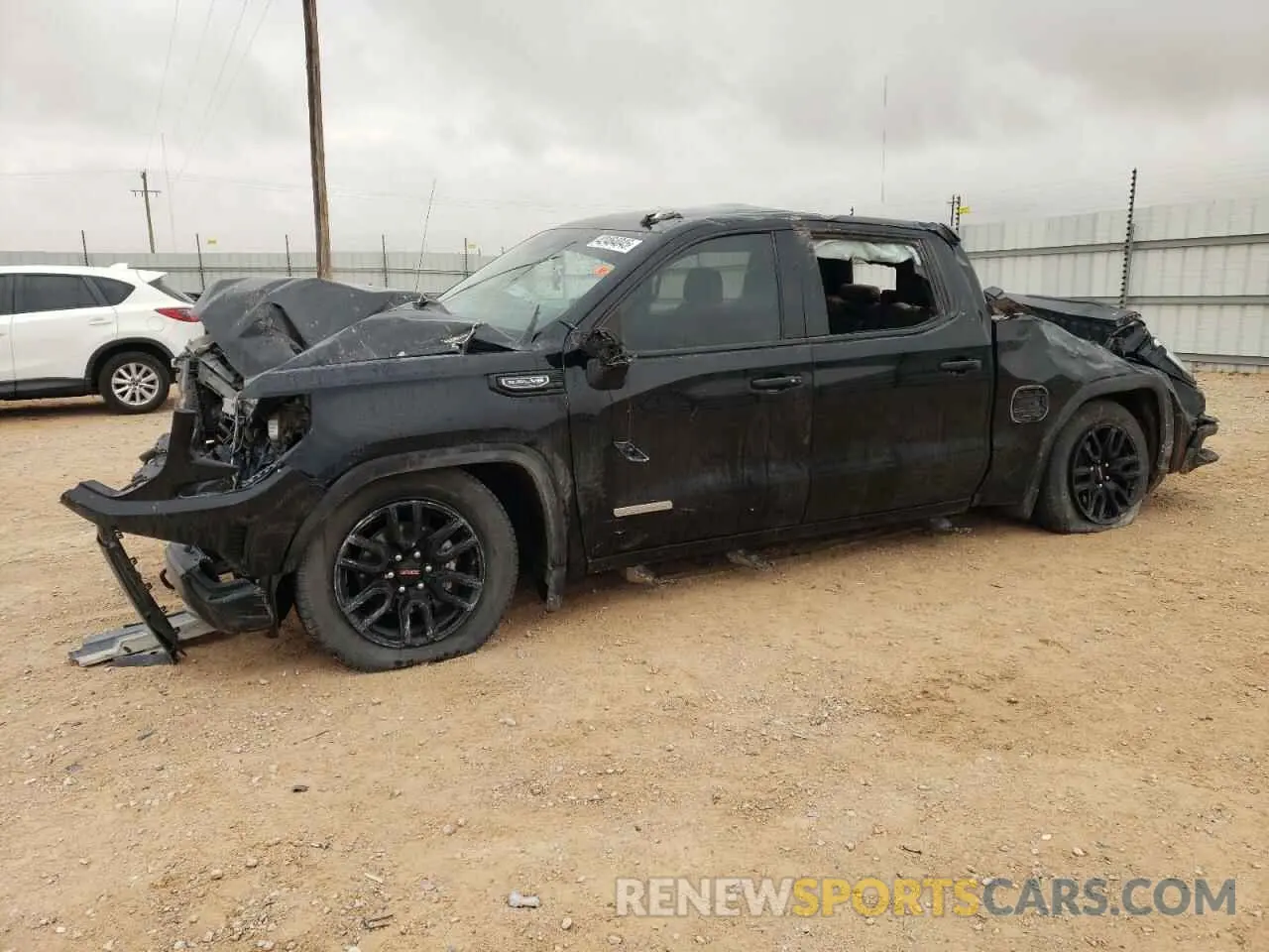 1 Фотография поврежденного автомобиля 1GTUUCED9NZ533048 GMC SIERRA 2022