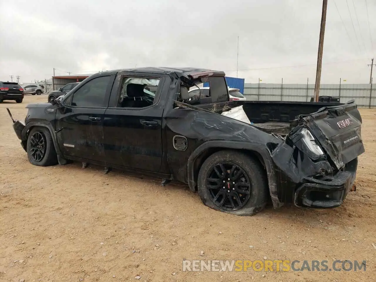 2 Фотография поврежденного автомобиля 1GTUUCED9NZ533048 GMC SIERRA 2022