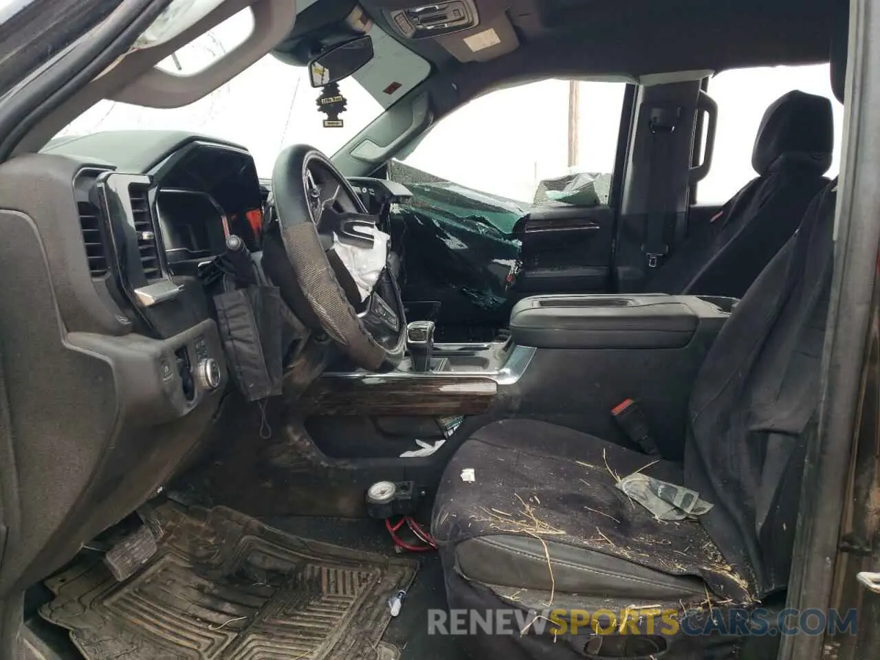 7 Фотография поврежденного автомобиля 1GTUUCED9NZ533048 GMC SIERRA 2022