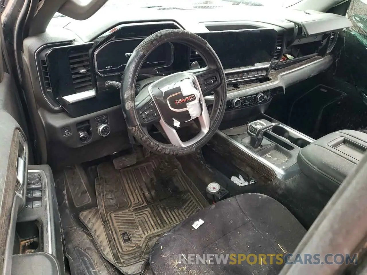 8 Фотография поврежденного автомобиля 1GTUUCED9NZ533048 GMC SIERRA 2022