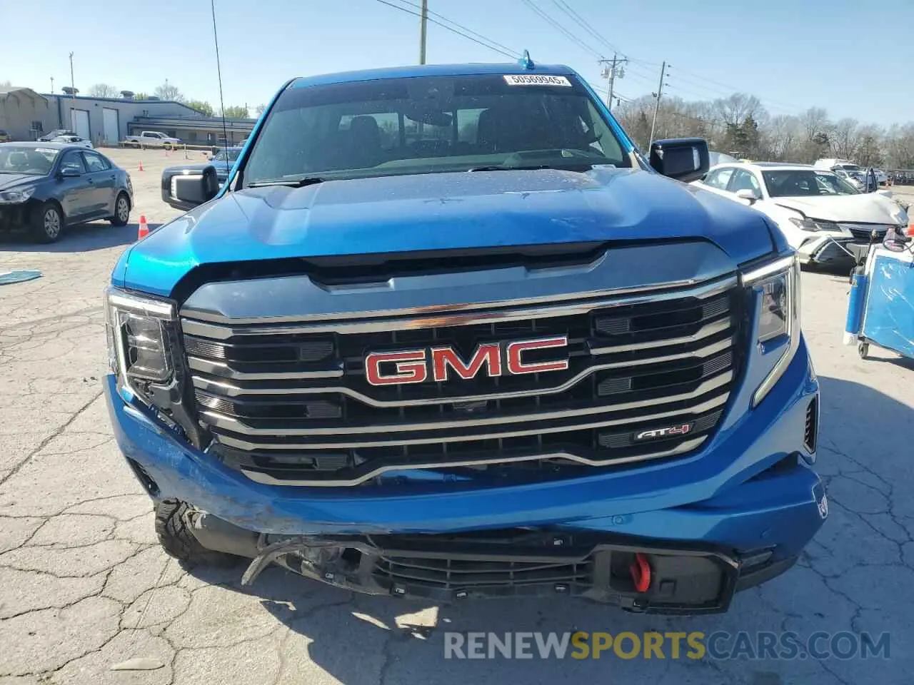 5 Photograph of a damaged car 1GTUUEET2NZ599492 GMC SIERRA 2022