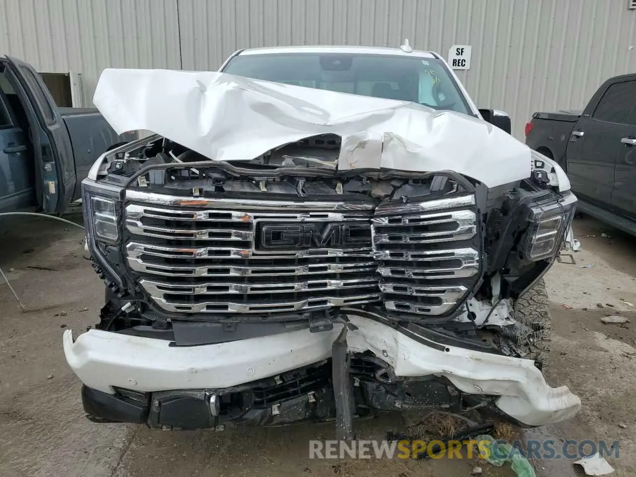 5 Фотография поврежденного автомобиля 1GTUUGEL6NZ540053 GMC SIERRA 2022