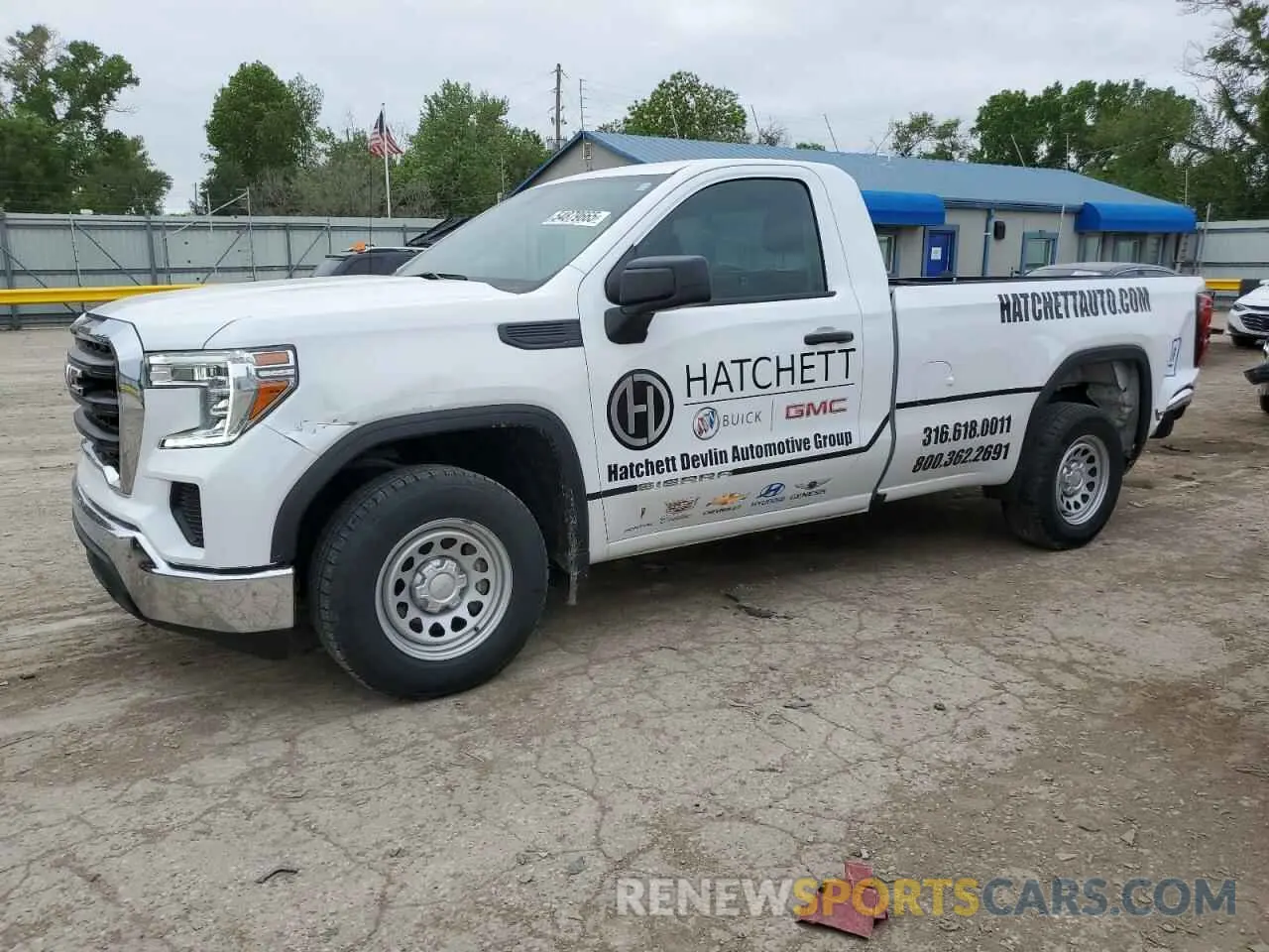 1 Фотография поврежденного автомобиля 3GTN8AEK9NG170259 GMC SIERRA 2022