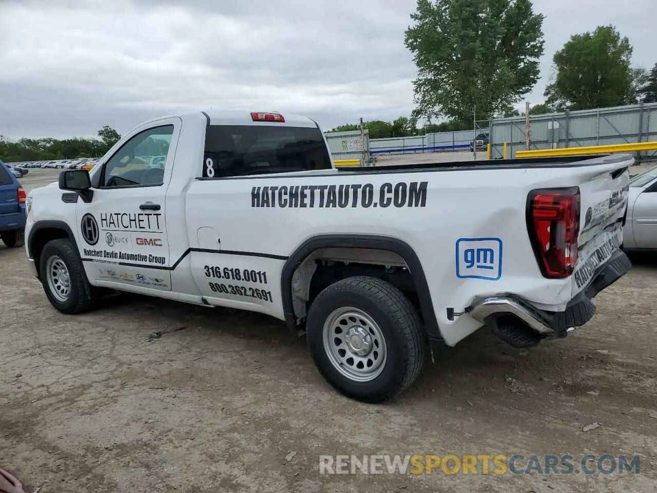 2 Фотография поврежденного автомобиля 3GTN8AEK9NG170259 GMC SIERRA 2022