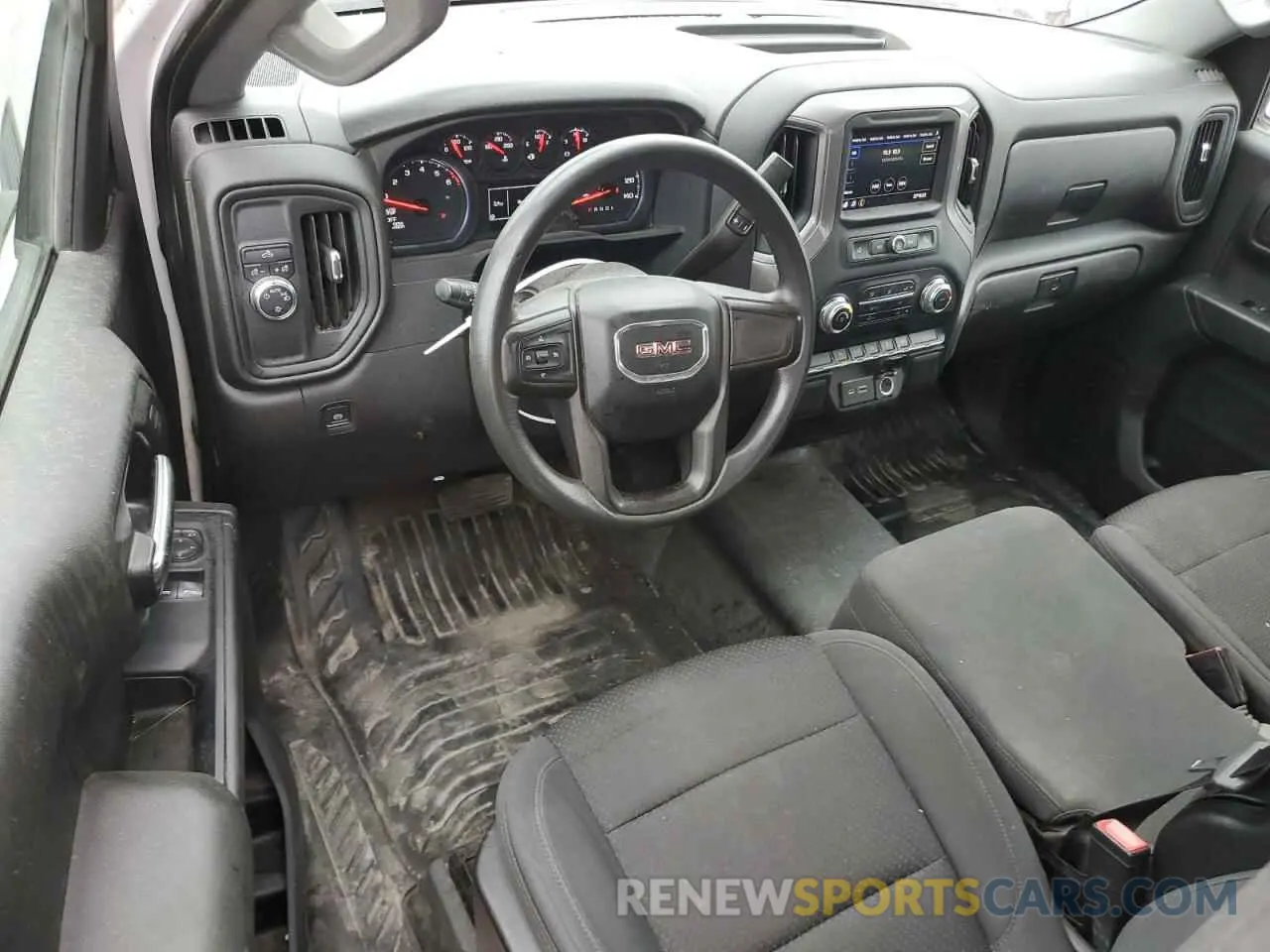 8 Фотография поврежденного автомобиля 3GTN8AEK9NG170259 GMC SIERRA 2022