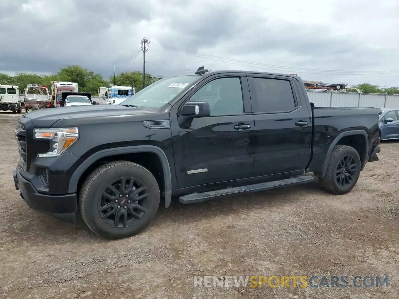 1 Photograph of a damaged car 3GTP8CEK6NG158932 GMC SIERRA 2022